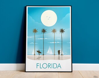 Florida Travel Print