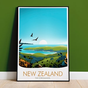 New Zealand, Coromandel Print
