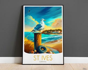 St Ives Print, Cornwall