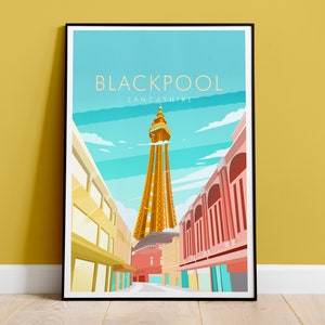 Blackpool Print, Lancashire