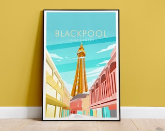 Blackpool Print, Lancashire