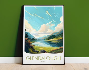 Glendalough Ireland Print, County Wicklow