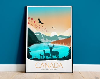Canada Print, Banff National Park