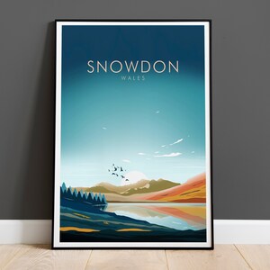 Snowdon Print, Wales