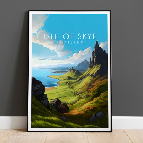 Isle of Skye Print, Scotland