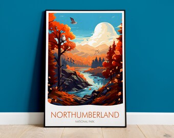 Northumberland Print, National Park