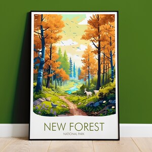 New Forest Print, Hampshire