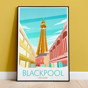 Traditional Blackpool Print