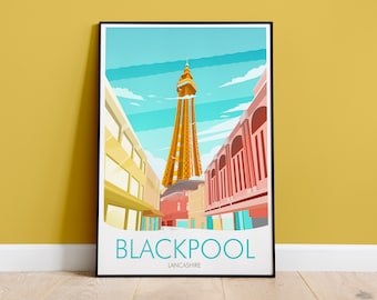 Traditional Blackpool Print