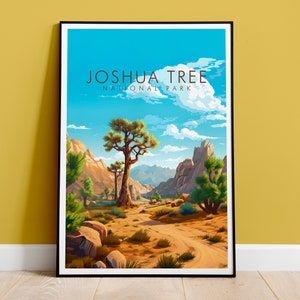 Impression d&#39;arbre de Josué, parc national
