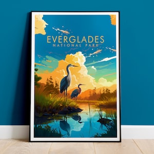 Everglades National Park Print, Travel Print
