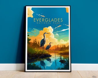 Everglades National Park Print, Travel Print