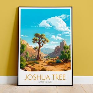 Impression Joshua Tree, Californie