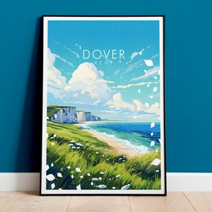 Dover Print, White Cliffs of Dover