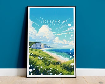 Dover Print, Kreidefelsen von Dover