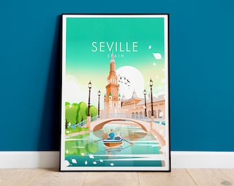 Seville Print, Spain
