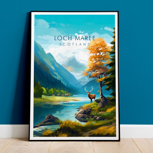 Loch Maree Print, Scotland