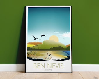 Visit Ben Nevis Print, Scotland