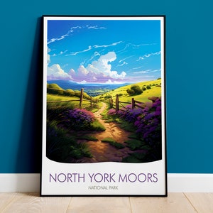 North York Moors Print, Yorkshire