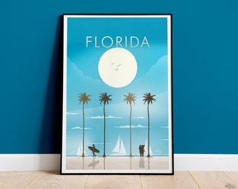 Visit Florida Print