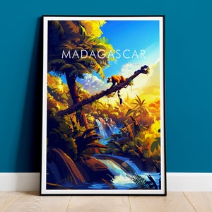 Madagascar Print, Travel Art Print