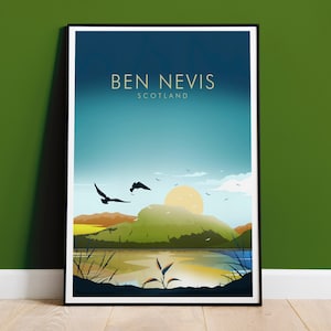 Ben Nevis Print, Scotland