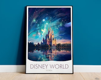 Orlando Florida Print, Travel Print