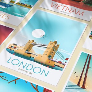 London Tower Bridge Print image 3