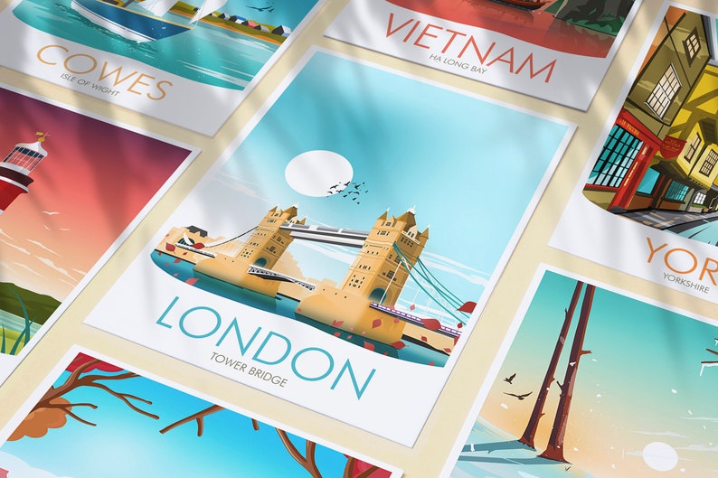 London Tower Bridge Print image 3