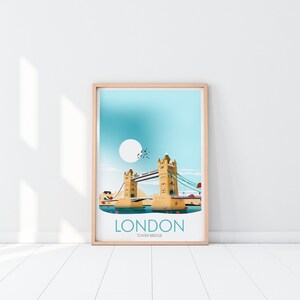 London Tower Bridge Print image 7
