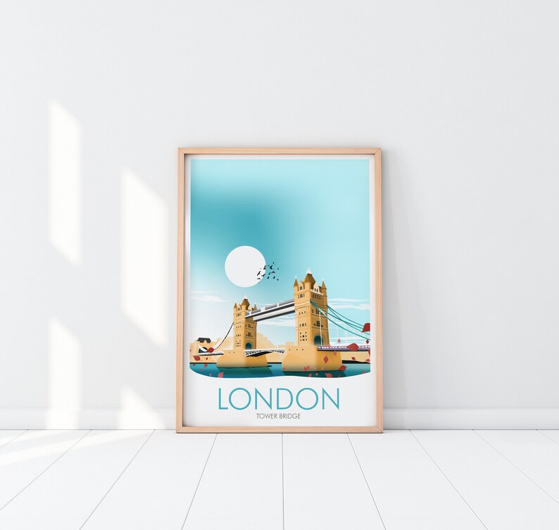 London Tower Bridge Print image 7