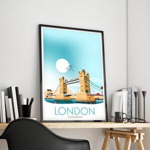 London Tower Bridge Print image 5