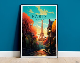 Paris Travel Print, France