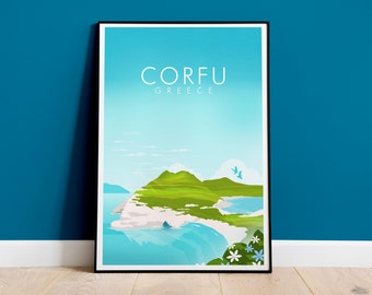 Corfu Print