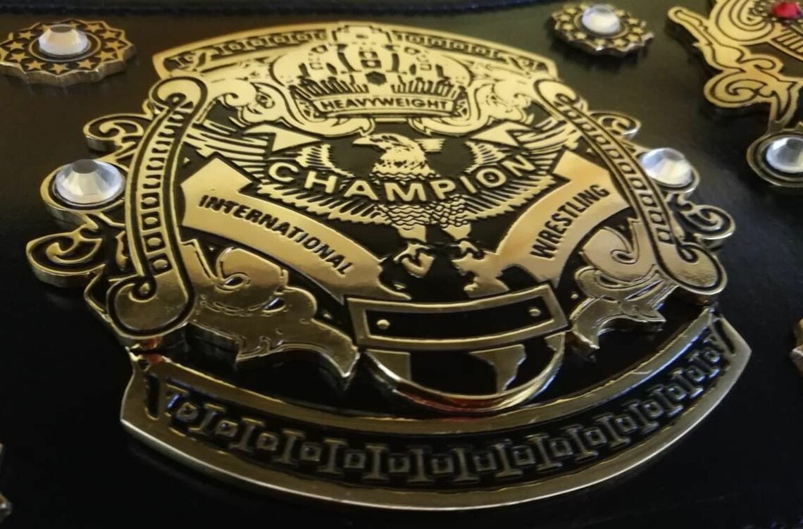 Triple Crown Heavyweight Wrestling Championship Title Belt Etsy UK