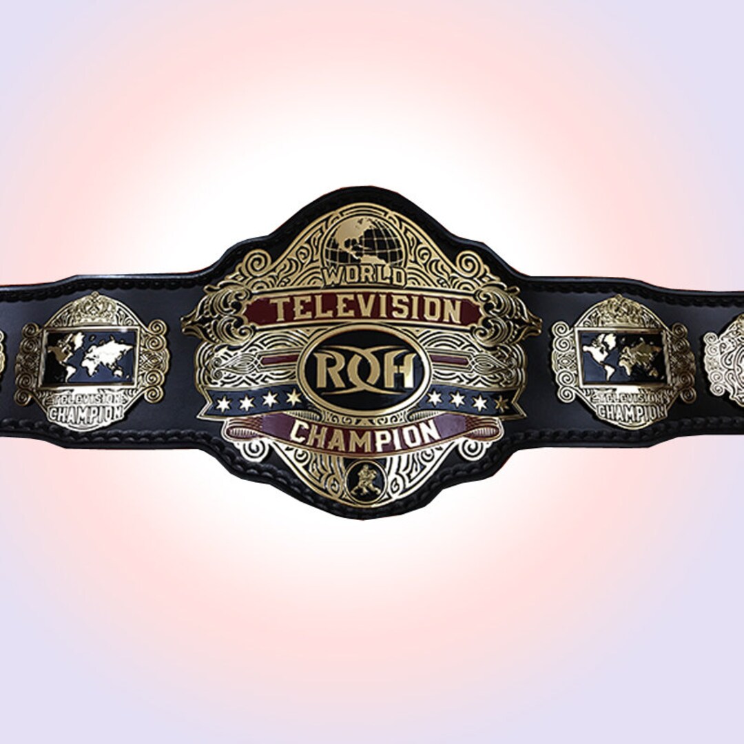 Ring of Honor ROH Brand New World Television Championship Etsy UK