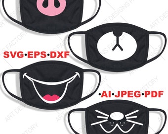 Free Free Child Face Mask Svg 901 SVG PNG EPS DXF File