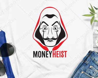 Download Money Heist Design Etsy