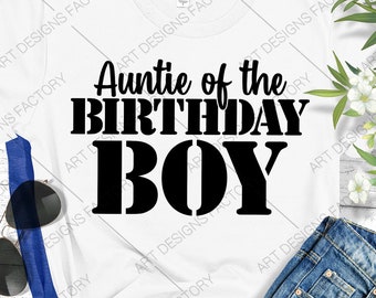 Download Aunt Of Birthday Svg Etsy