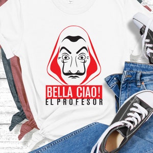 Bella CIAO ! Tv Series Cut Files, El Profesor, La papa tv series, de casel tv series cut files. fathers day, daddy gift