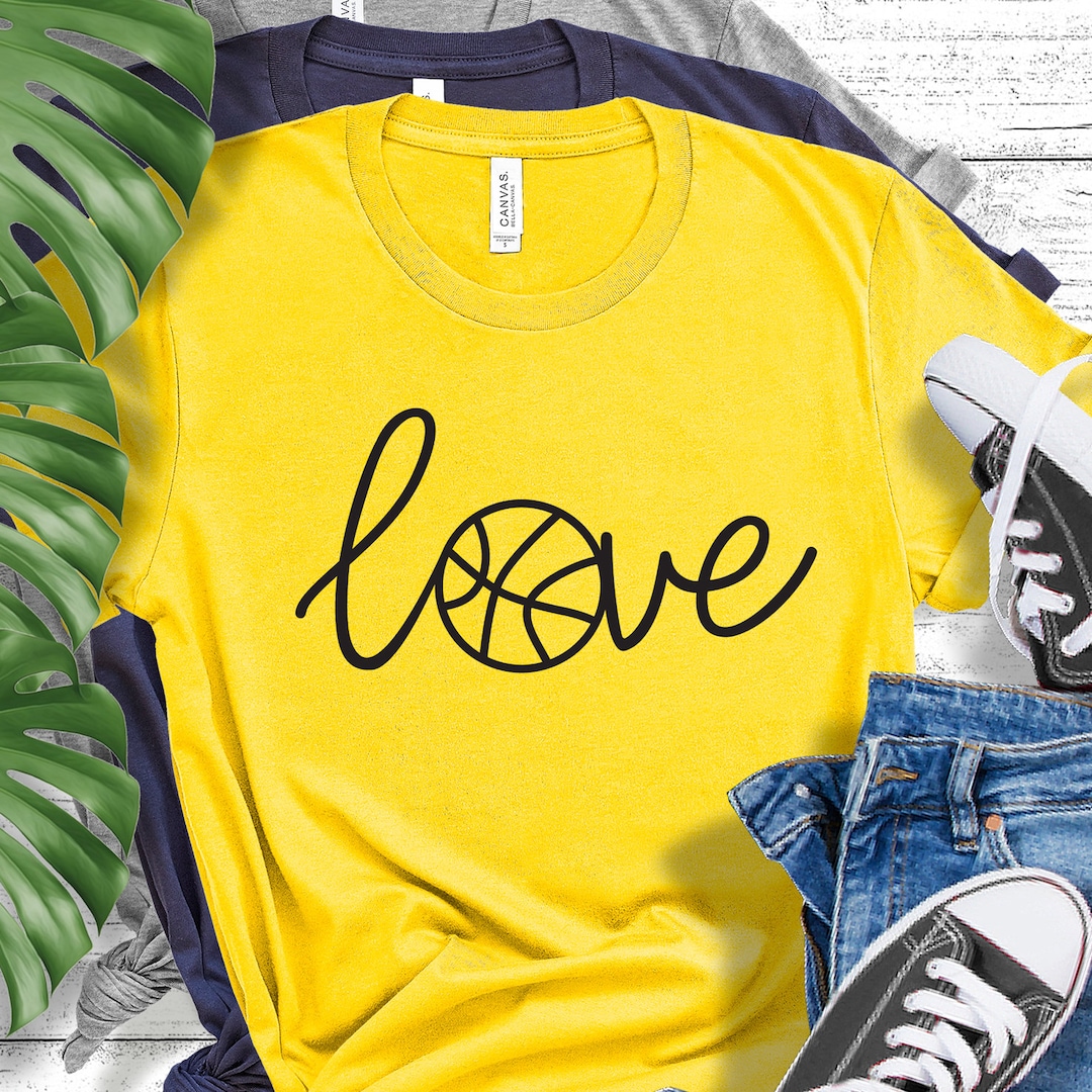 Love Basketball Cut Files Love and Sports Basketball Cut Etsy