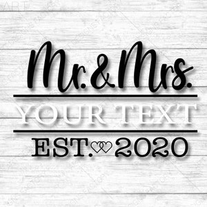 Mr and Mrs Svg, Wedding Svg, Just married Svg, Bride Svg, Groom Svg, Wife Svg, Hubs Svg, Cutting files, Silhouette Cameo, Svg, Eps, Png,Pdf