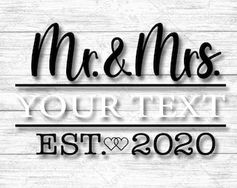 Mr and Mrs Svg, Wedding Svg, Just married Svg, Bride Svg, Groom Svg, Wife Svg, Hubs Svg, Cutting files, Silhouette Cameo, Svg, Eps, Png,Pdf