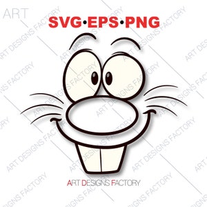 Bunny face funny SVG, Cartoon Bunny Face Png, Smiling Bunny Face SVG,Easter Bunny Face,Easter svg,Cute Easter svg,Printable Image, Iron On
