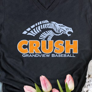CRUSH Grandview Baseball Cut Files, Crush Grandview Shirt SVG, Baseball Shirt SVG, Daddy Birthday Shirt Svg, Baseball Birthday Shirt Svg Png