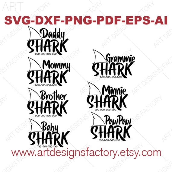 Papaw Shark T-Shirt Doo Doo Doo - Matching Family Gift Tee Papaw Shark T-Shirt Doo Doo Doo - Matching Family Gift Tee