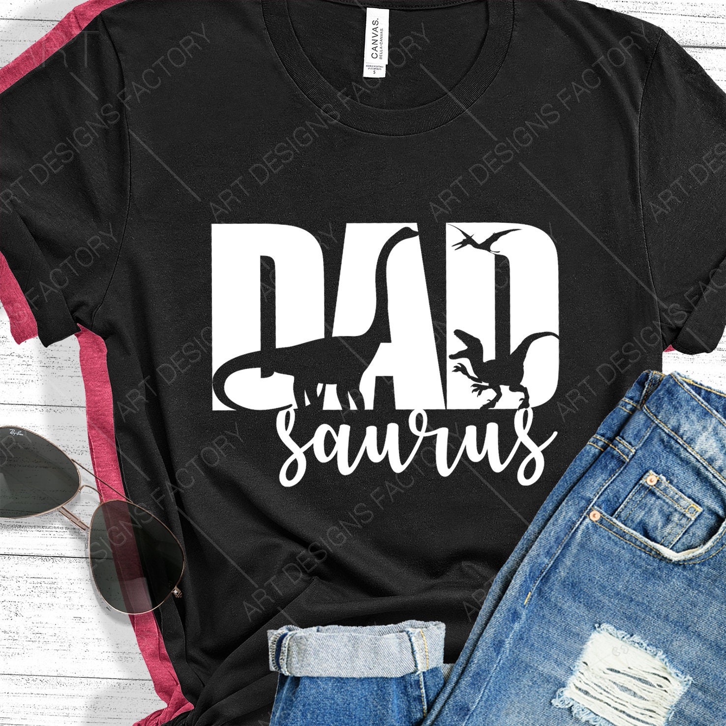 Daddy Saurus Shirt
 DAD Saurus Svgdaddy Saurus Shirt Cut Filesdinosaur Dad and Etsy
