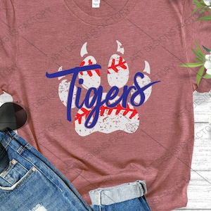 Tigers Svg,Tiger Paw Svg,Tigers team Svg,Commercial Use,Football Svg, Tigers football Svg, Football, Silhouette, Tigers Sport Svg,Eps,Dxf,Ai