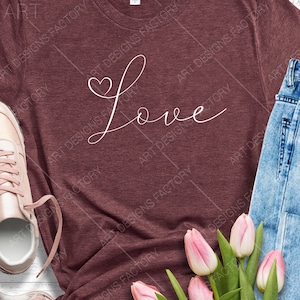 Love Valentine SVG,Calligraphic Love SVG,Love SVG,CriCut Files frame svg jpg png dxf eps jpg pdf ai Silhouette cameo, Love design cut files