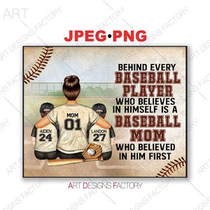 Twins Baseball Player PNG,Baseball player and mom Png,Behind every Baseball Player shirt Png Jpeg files, Birthday twin boys shirt PNG JPEG